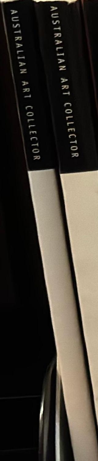 Australian art collector spine