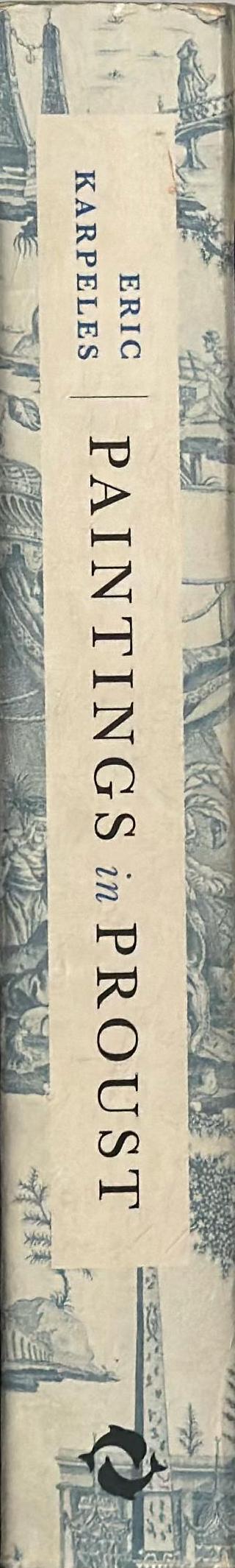 Paintings in Proust spine