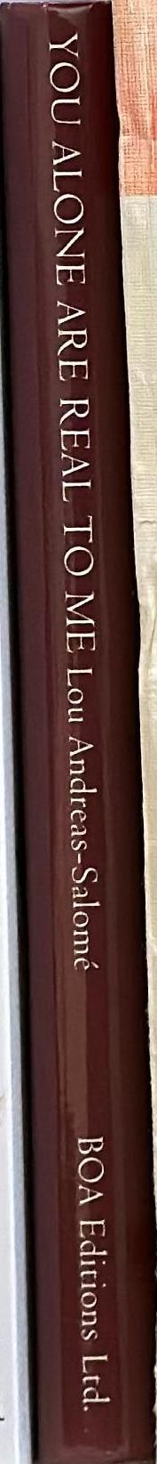 You Alone Are Real To Me spine