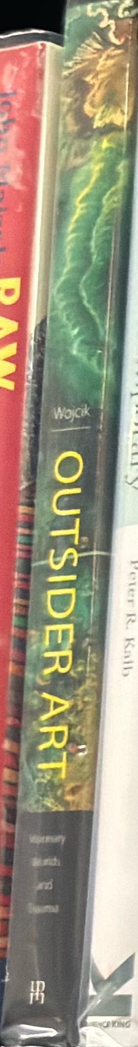 Outsider art : visionary worlds and trauma / Daniel Wojcik spine