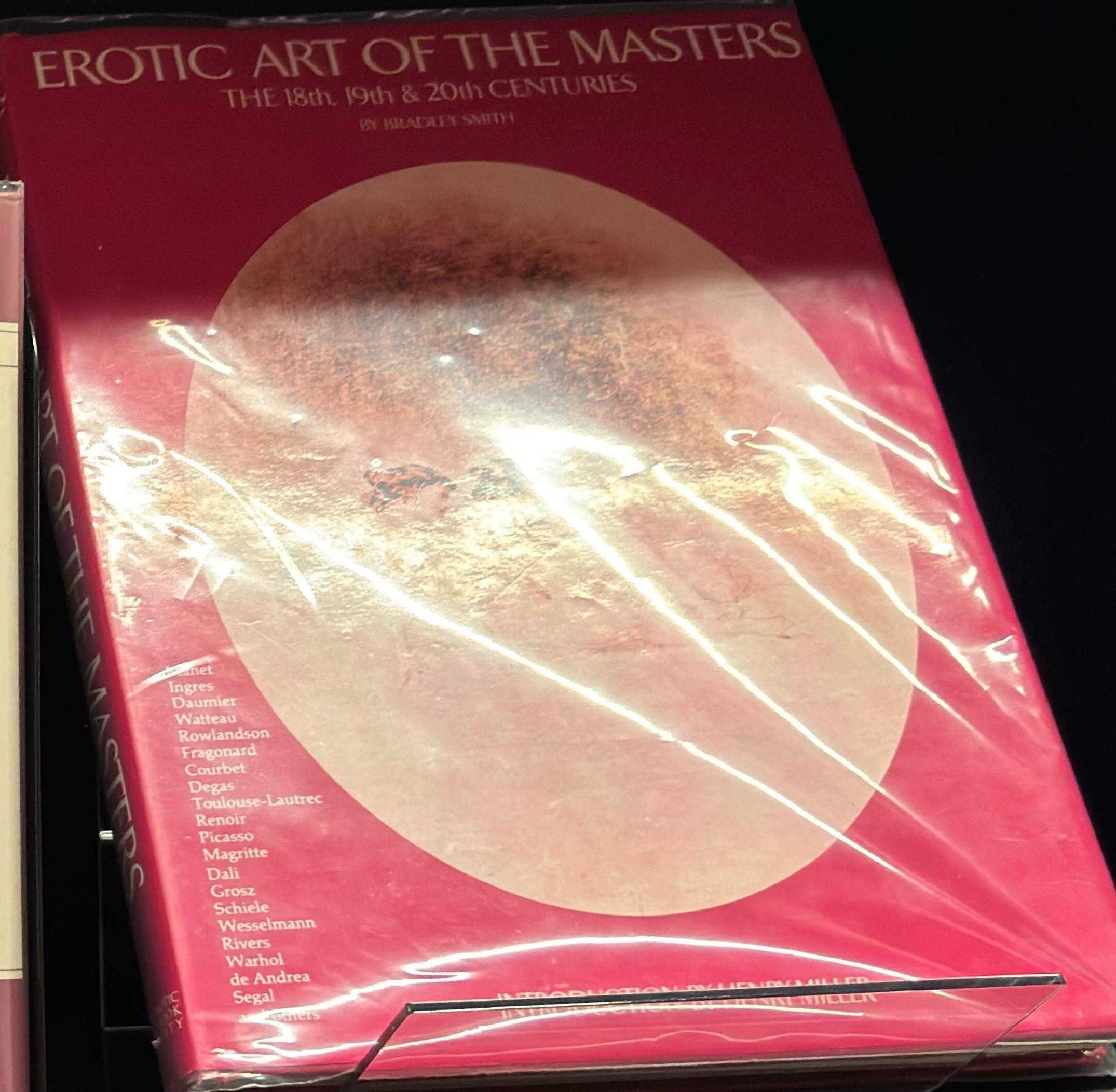 Erotic art of the masters / Bradley Smith spine