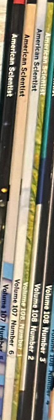 American scientist spine