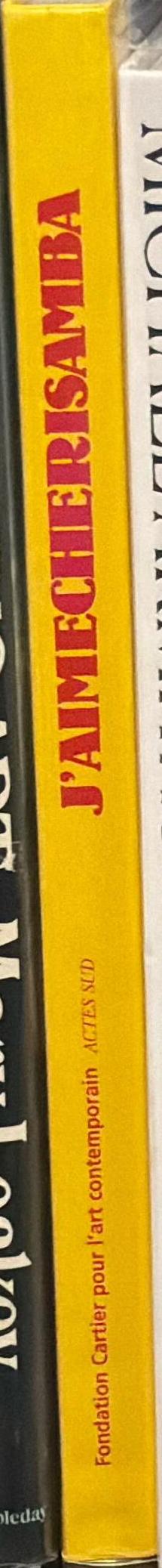 J'aime Chéri Samba sous la direction d'André Magnin / edited by André Magnin [La Fondation Cartier pour l’art contemporain] spine