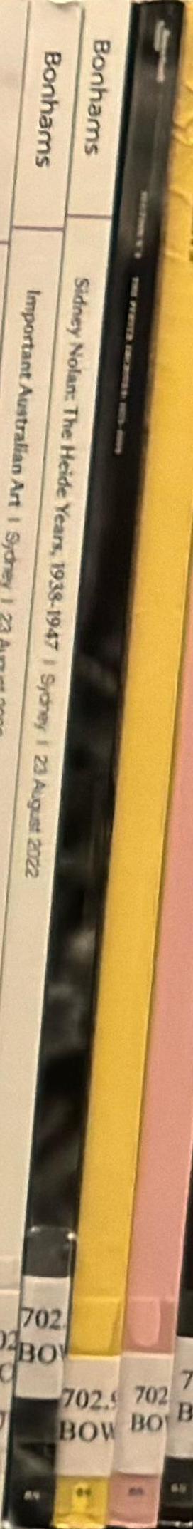 Bowerbank Ninow : auction no. 11, 28th November 2018 spine