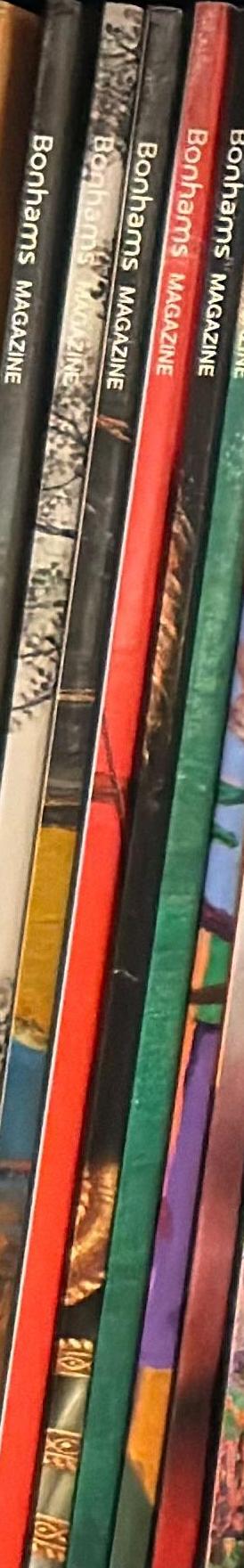 Bonhams magazine spine
