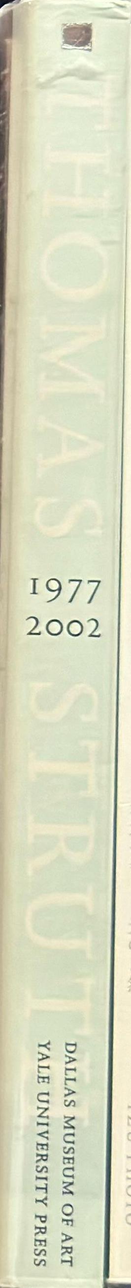 Thomas Struth : 1977-2002 spine