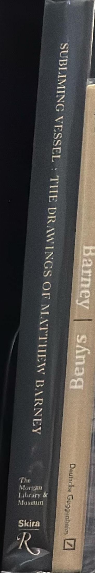 Subliming vessel : the drawings of Matthew Barney spine