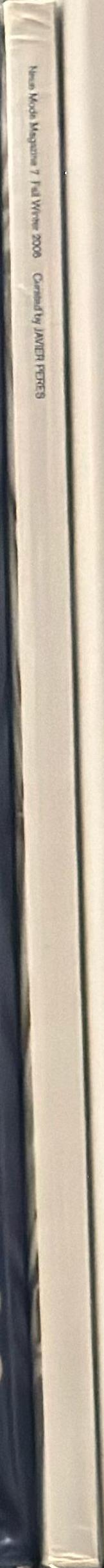 Neue Mode magazine (Fall/Winter 2006 issue) spine