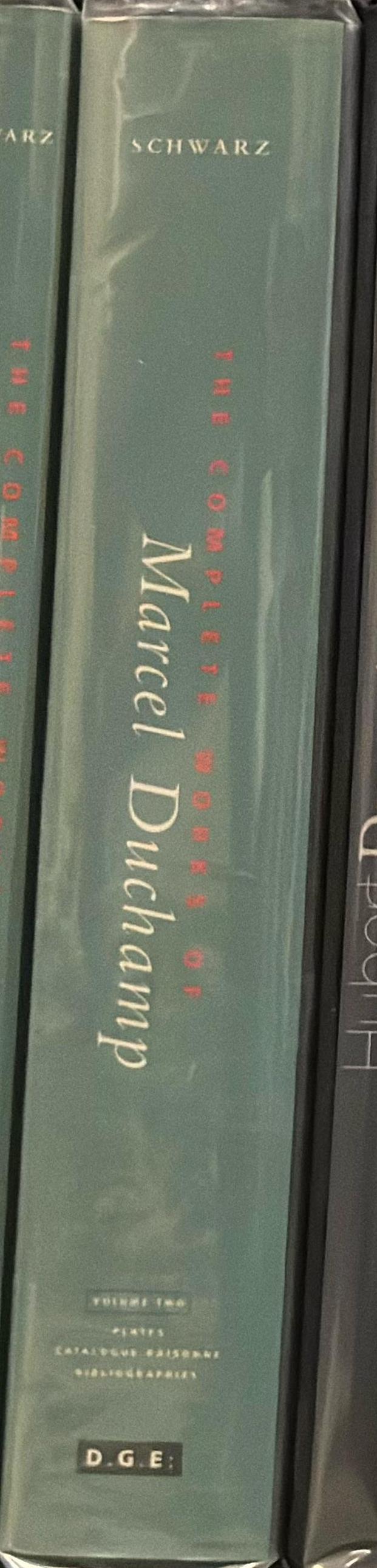 The complete works of Marcel Duchamp : volume two : the plates, critical catalogue raisonne, the bibliographies spine