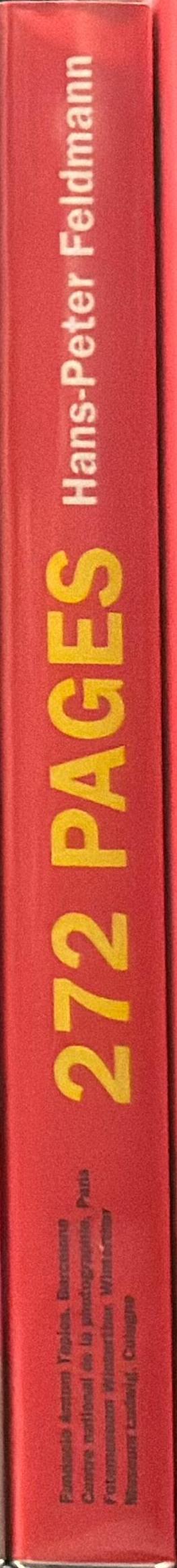 Hans-Peter Feldmann : 272 pages spine