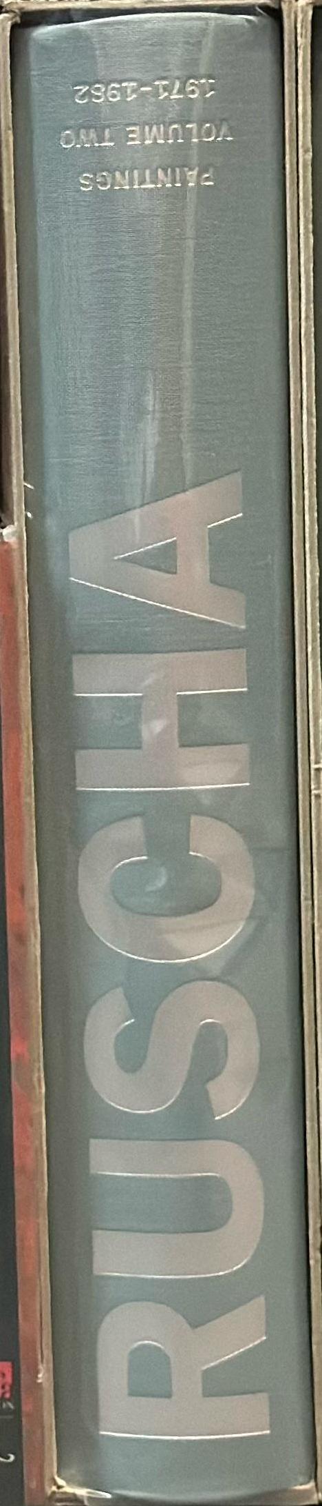 Edward Ruscha : catalogue raisonne of the paintings : volume two 1971-1982 spine