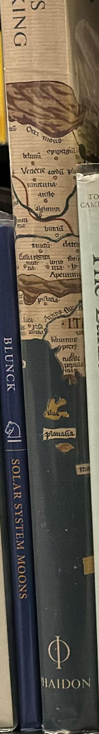 Landmarks of mapmaking : an illustrated survey of maps and mapmakers / maps chosen and displayed by R. V. Tooley ; text by Charles Bricker ; preface by Gerald Roe Crone spine