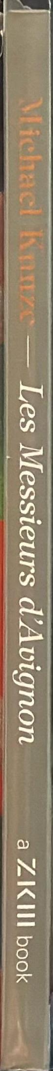Michael Kunze : Les Messieurs d'Avignon spine
