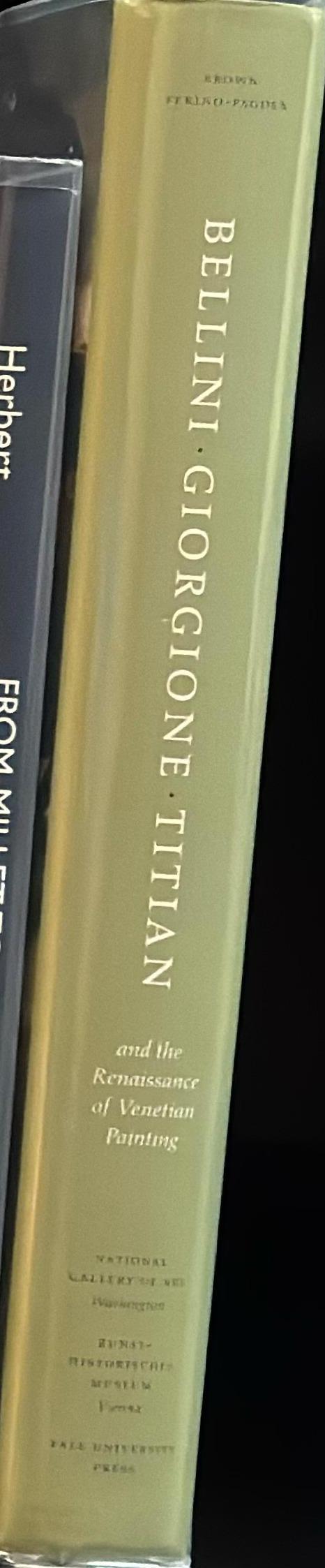 Bellini, Giorgione, Titian and the Renaissance of Venetian painting spine