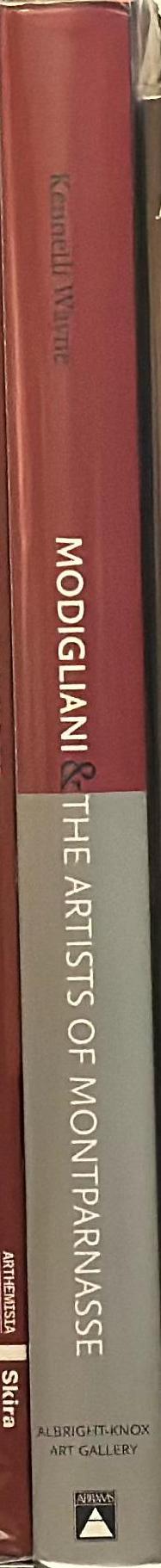 Modigliani and the artists of Montparnasse spine