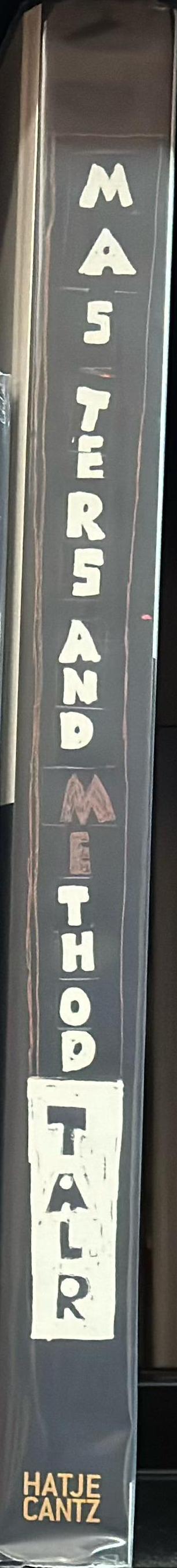 Masters and method : Tal R 2008 spine