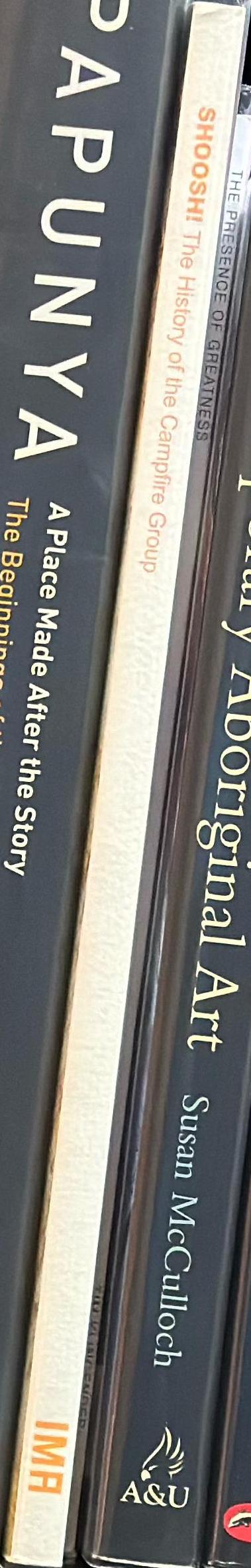 Shoosh! : the history of the Campfire Group spine