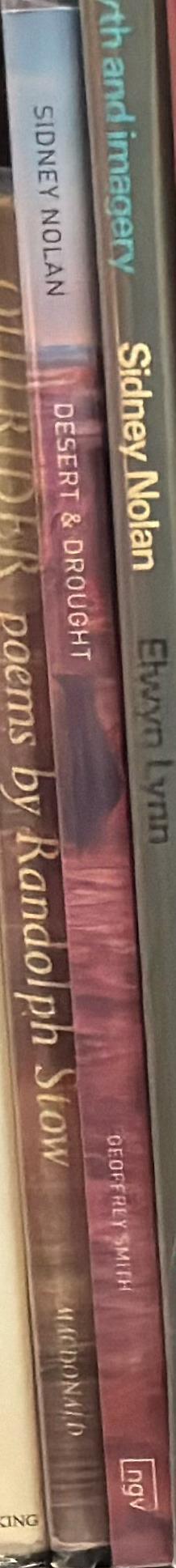 Sidney Nolan : desert and drought / Geoffrey Smith ; with an essay by Damian Smith spine