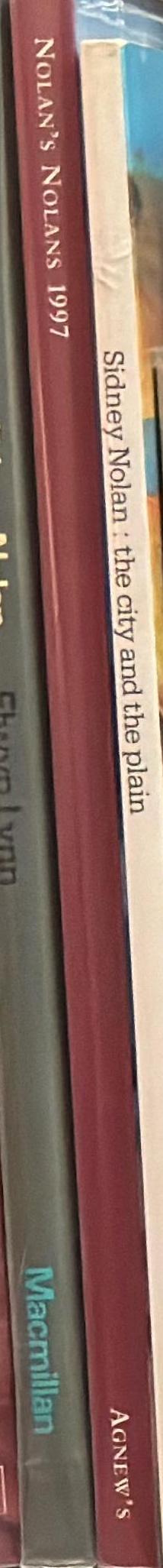 Nolan's Nolans : a reputation reassessed : an exhibition of paintings from the estate of Sir Sidney Nolan spine