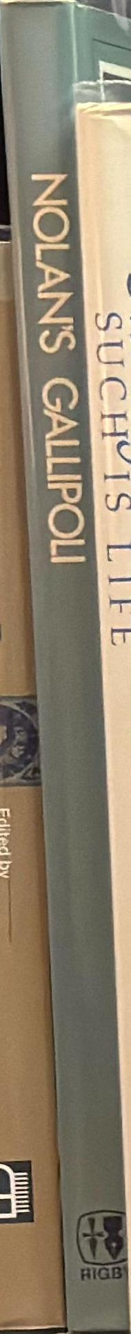 Nolan's Gallipoli spine