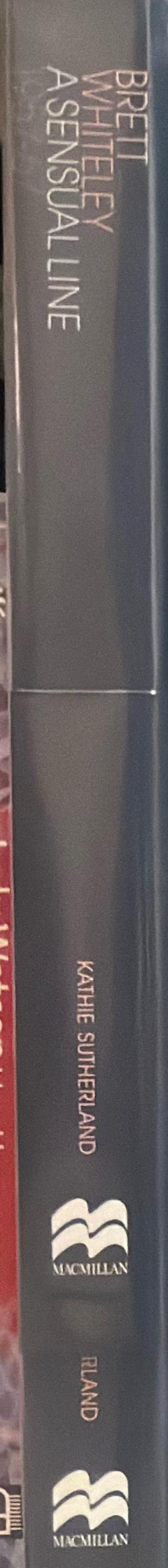 Brett Whiteley : a sensual line, 1957-67 spine