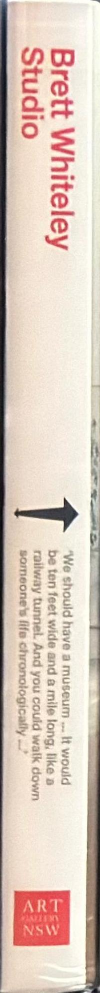 Brett Whiteley Studio / Art Gallery of New South Wales ; [essays by Barry Pearce] spine