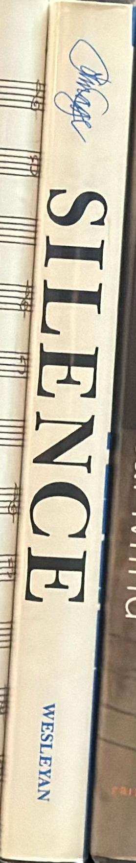 Silence : lectures and writings by John Cage spine
