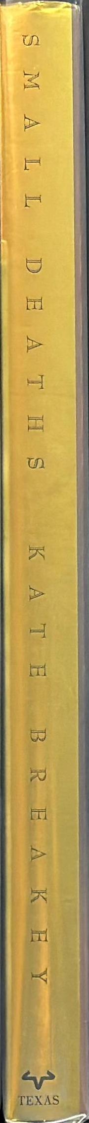 Small deaths : photographs spine