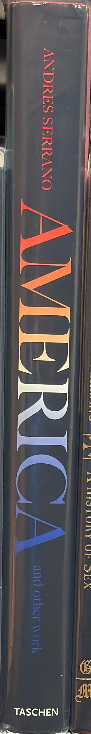 Andres Serrano : America and other work spine