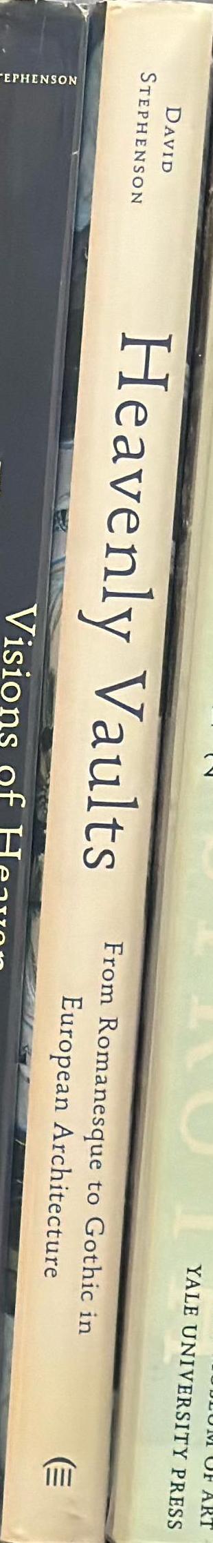 Heavenly vaults : from Romanesque to Gothic in European architecture spine