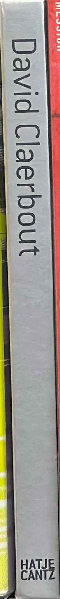 David Claerbout : drawings and studies / edited by Christine McMonagle spine