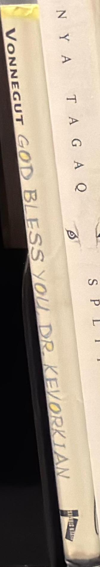 God bless you, Dr. Kevorkian / Kurt Vonnegut spine