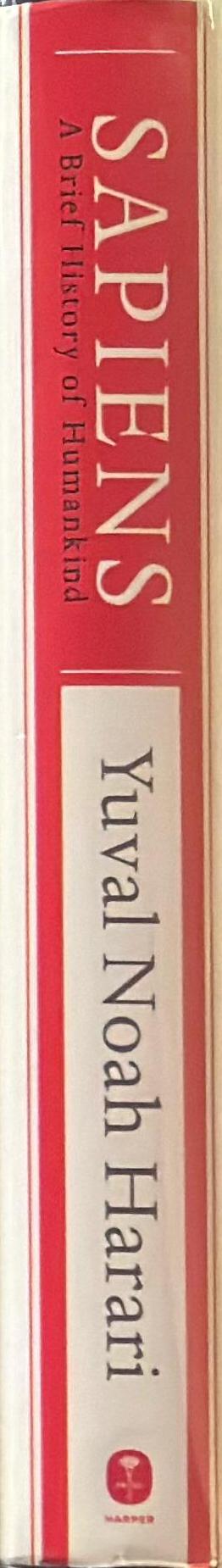 Sapiens : a brief history of humankind /​ Yuval Noah Harari spine