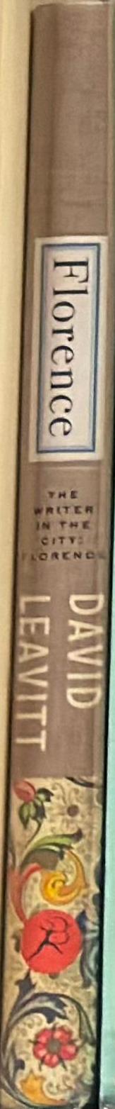 Florence : a delicate case / David Leavitt spine