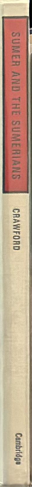 Sumer and the Sumerians / Harriet E. W. Crawford spine