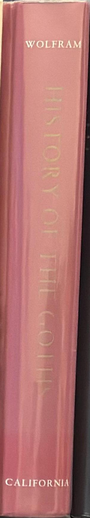 History of the Goths / Herwig Wolfram ; translated by Thomas Dunlap spine