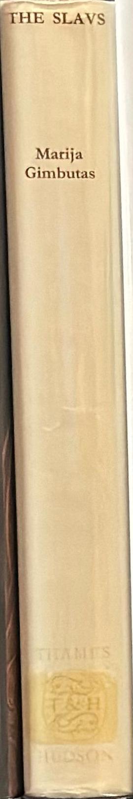 The Slavs / Marija Gimbutas spine