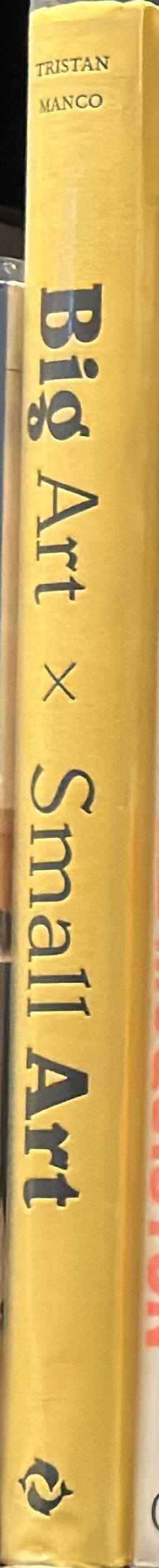 Big art, small art / Tristan Manco spine