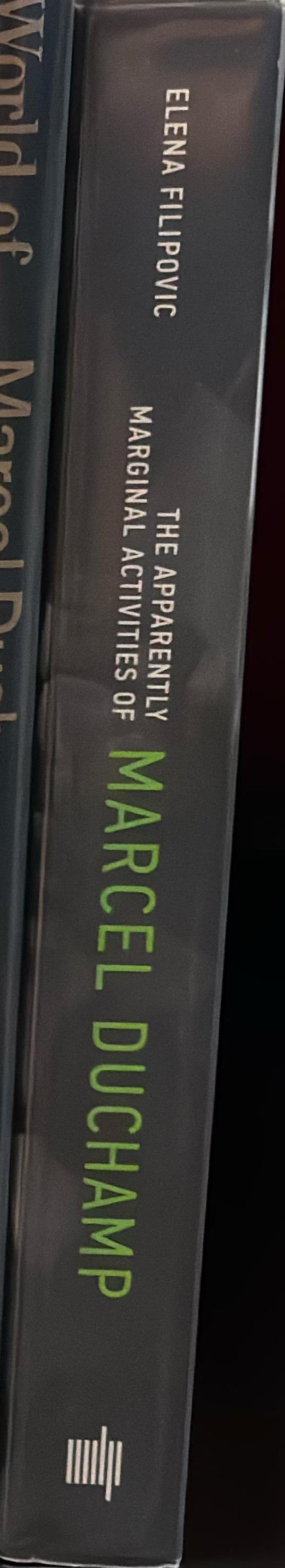 The apparently marginal activities of Marcel Duchamp / Elena Filipovic spine