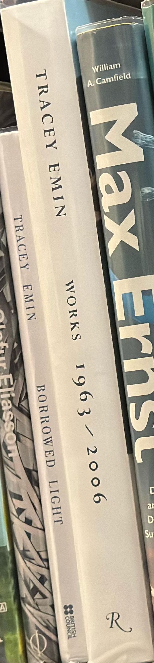 Tracey Emin : works 1963-2006 spine