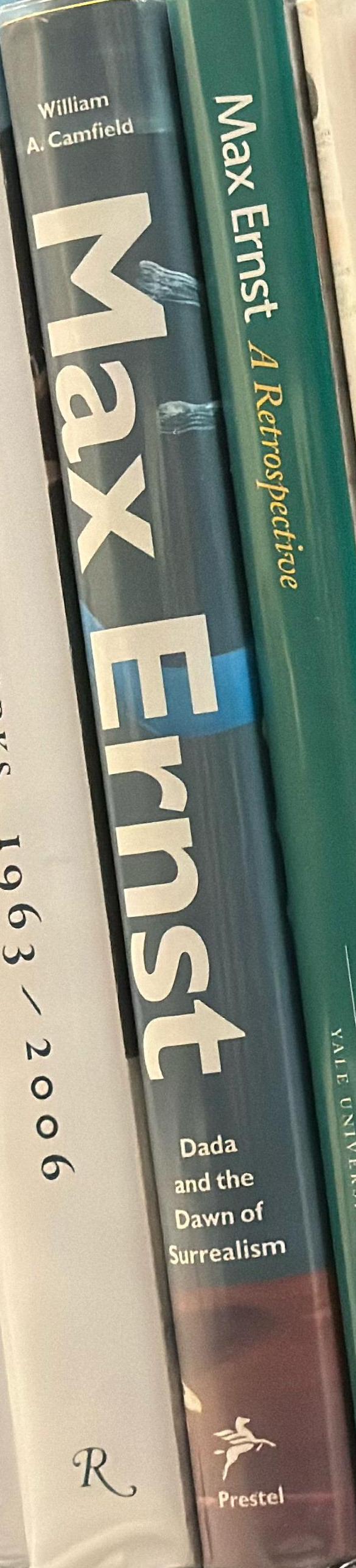 Max Ernst : Dada and the dawn of surrealism spine