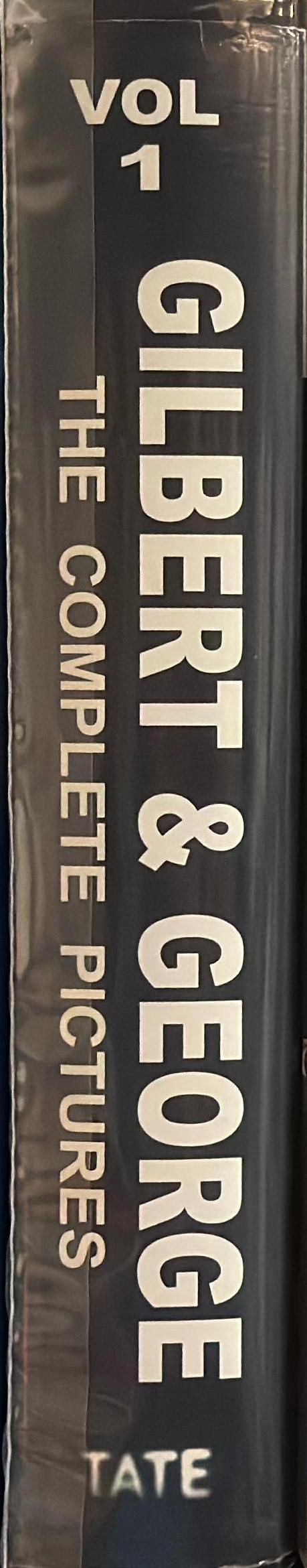 Gilbert & George : the complete pictures 1971-2005 : volume 1 1978-1988 spine