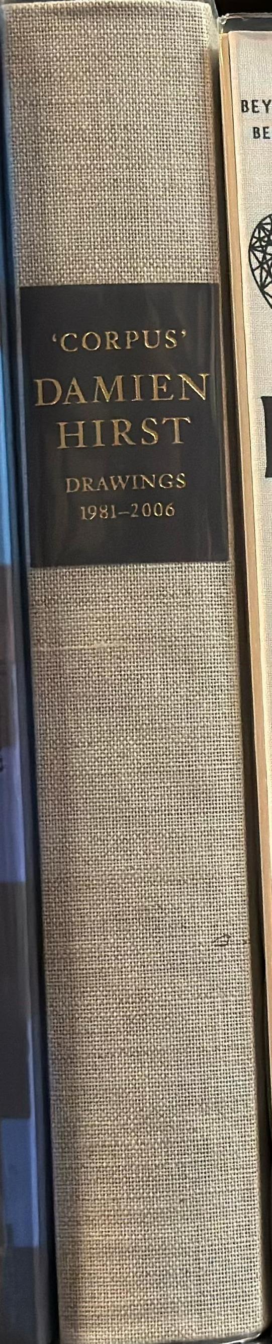 Corpus : Damien Hirst drawings 1981 - 2006 spine