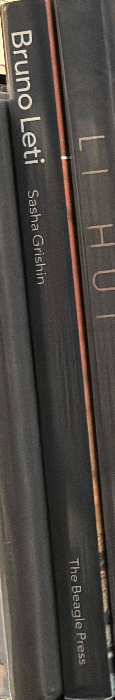 Bruno Leti : six memos on the art of Bruno Leti / Sasha Grishin spine