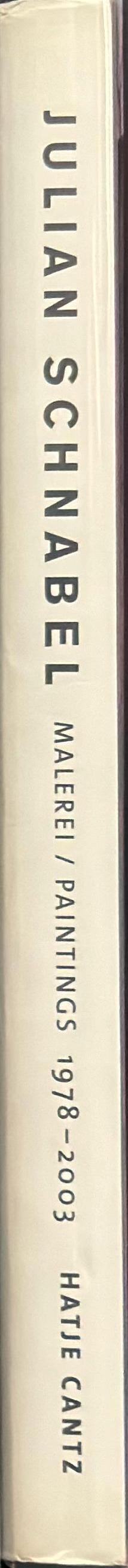 Julian Schnabel : paintings 1978-2003 spine