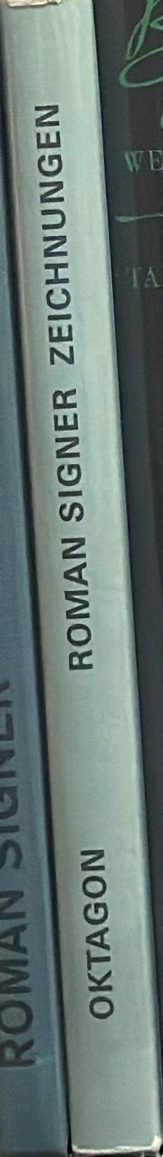 Roman Signer : Zeichnungen spine