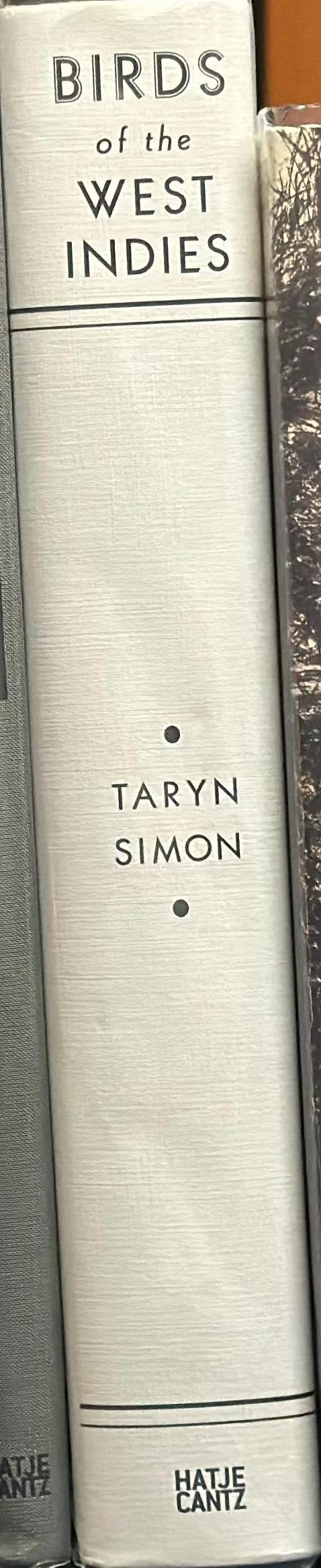 Taryn Simon : the birds of the West Indies / Taryn Simon spine