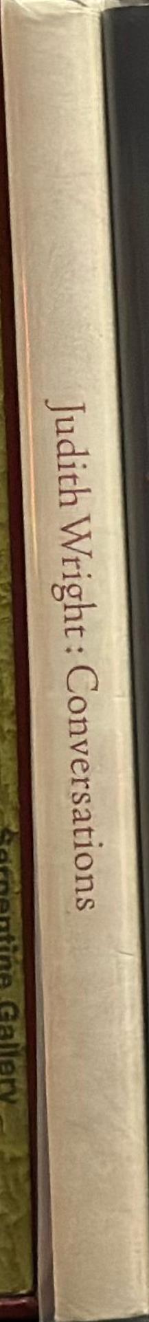 Judith Wright : conversations 1987-2007 spine