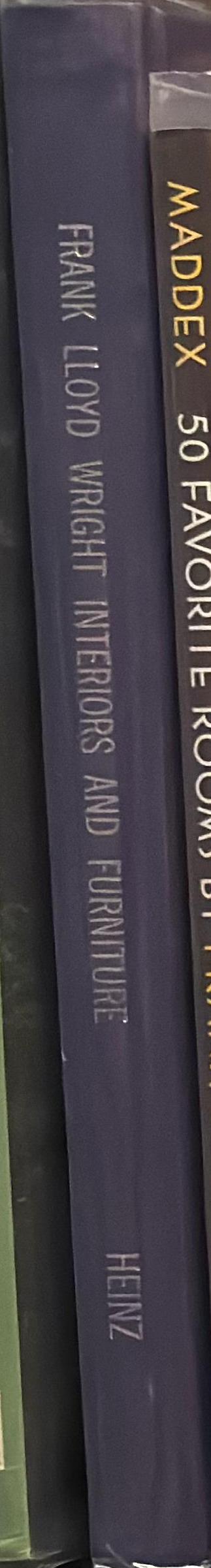 Frank Lloyd Wright : interiors and furniture / Thomas A. Heinz spine