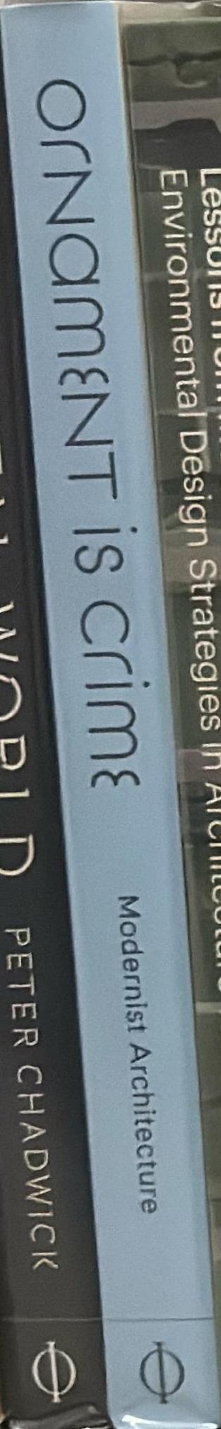 Ornament is crime : modernist architecture / Matt Gibberd, Albert Hill spine